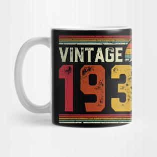 Vintage 1935 Birthday Gift Retro Style Mug